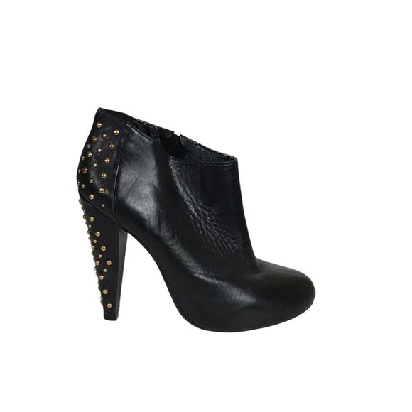 Top Shop Women Ankle Botties Sz. 38/7.5 Studded detail on Back boot Sexy - Picture 1 of 9